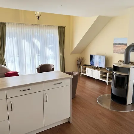 Haus Sterntaucher Whg 8 Abendsonne Lägenhet Thiessow